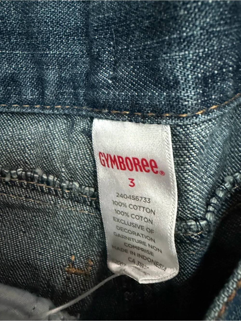 Gymboree Girls' Blue Flare Jeans with Star Rhinestones